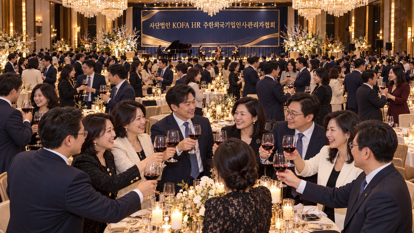 KOFA HR 주한외국기업인사관리자협회 갈라 리셉션